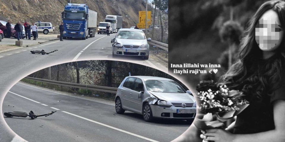 Uznemirujući snimak iz Novog Pazara: Ovako su pokošene devojčice na trotinetu (VIDEO)